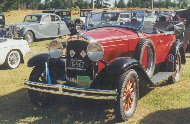 1929 Whippet 96A Touring - New Zealand