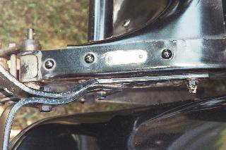 Serial Number Tag - RH Rear Frame