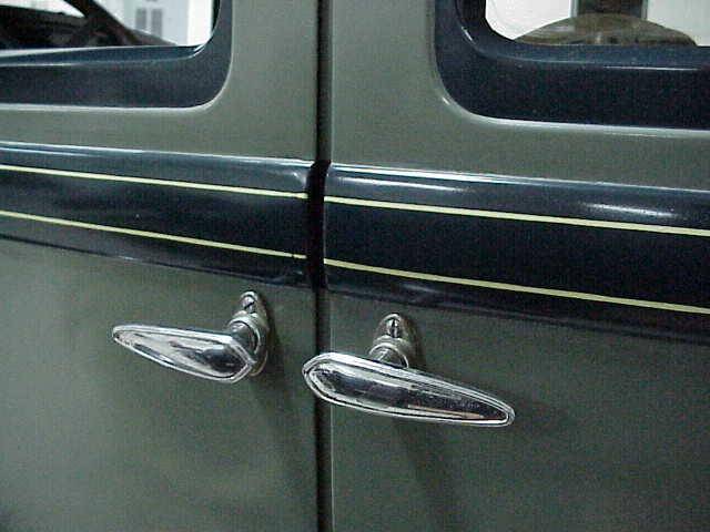 Exterior Door Handle Detail