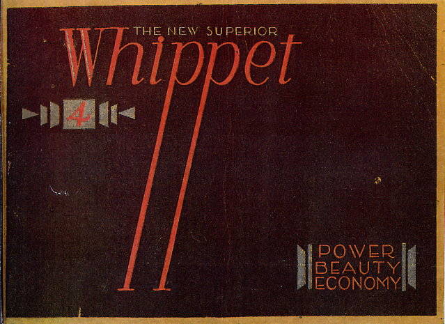 1929 Whippet 96A Sales Brochure