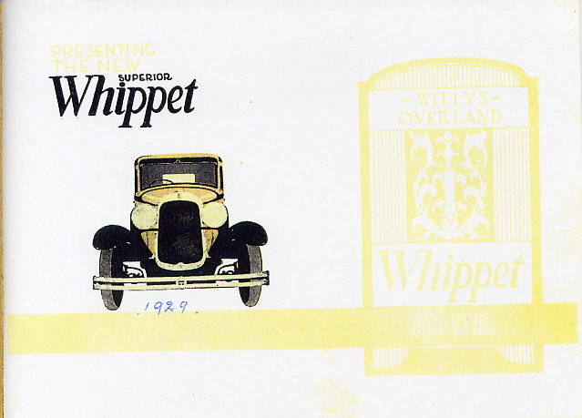 1929 Whippet 96A Sales Brochure