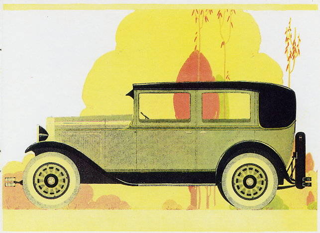 1929 Whippet 96A Sales Brochure