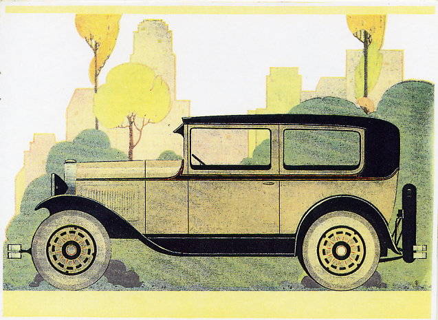 1929 Whippet 96A Sales Brochure