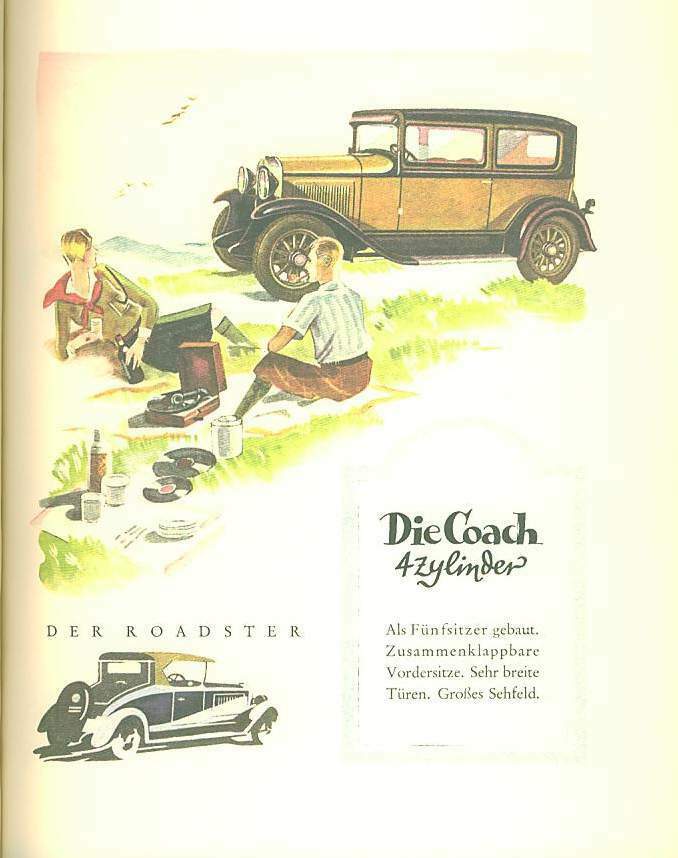 Whippet 96A brochure, Germany