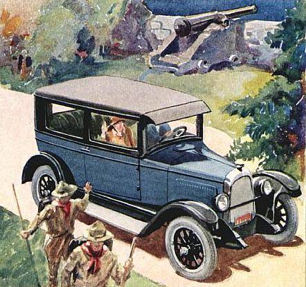 1927 Whippet Sales Brochure - Coach