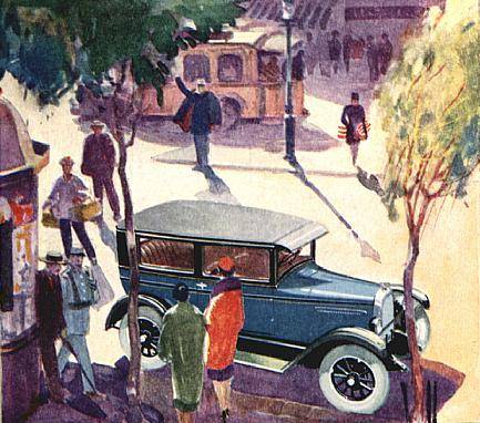 1927 Whippet Sales Brochure - Coach
