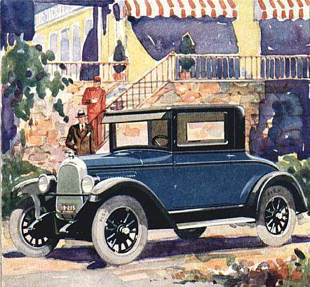 1927 Whippet Sales Brochure - Coupe