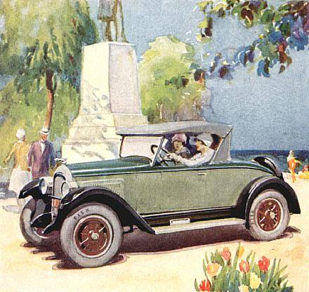 1927 Whippet Sales Brochure - Roadster