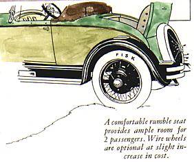 1927 Whippet Sales Brochure - Roadster