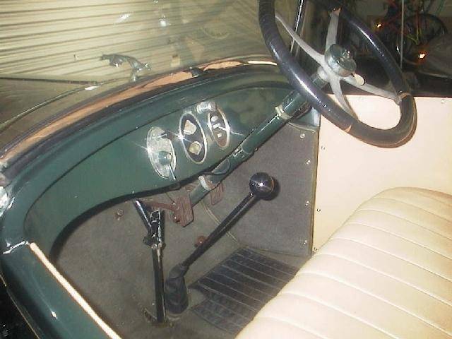 1926 Whippet Roadster - Dashboard
