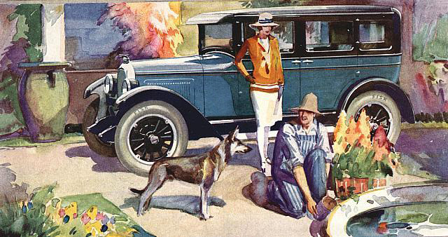 1927 Whippet Sales Brochure - Sedan