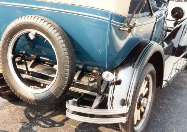 Rear tub detail - USA bodied Touring