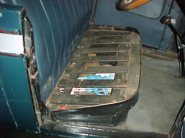 Tool Storage under front seat