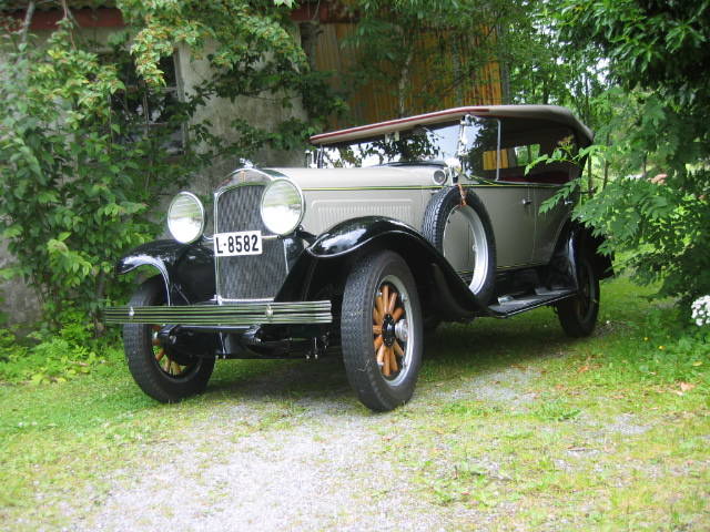 1929 Whippet Model 98A Touring - Norway