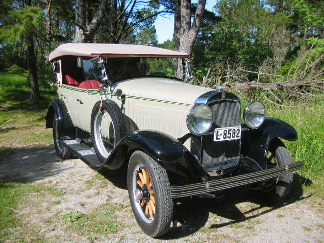 1929 Whippet Model 98A Touring - Norway