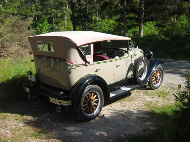 1929 Whippet Model 98A Touring - Norway