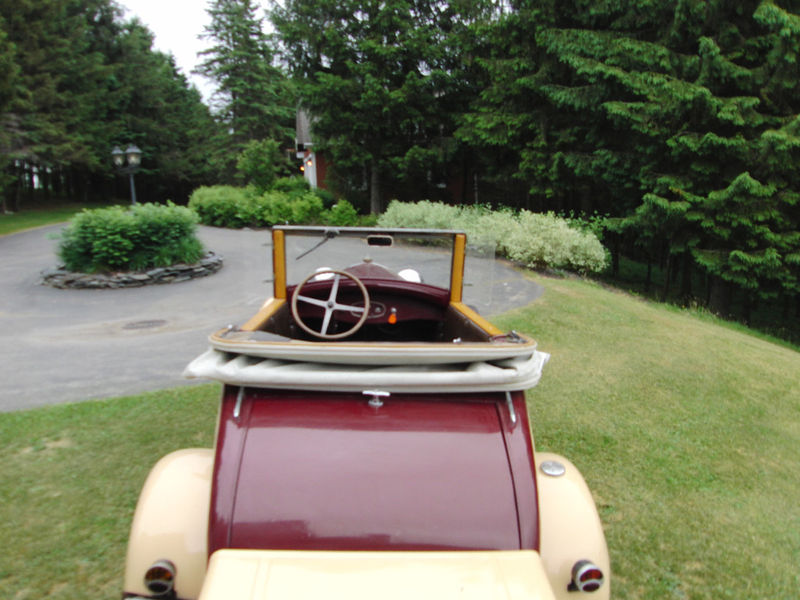 1929 Whippet Model 98A Cabriolet Coupe