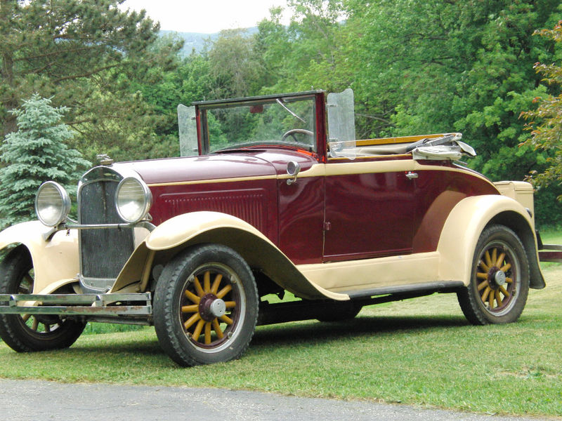 1929 Whippet Model 98A Cabriolet Coupe