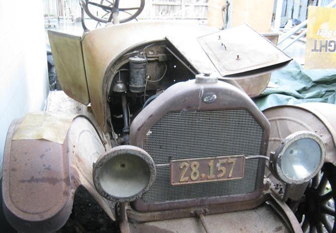 1917 Overland Touring Model 85-4, New Zealand