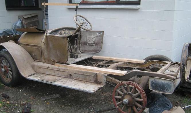 1917 Overland Touring Model 85-4, New Zealand