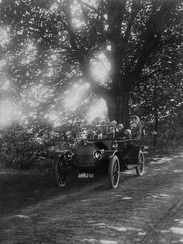 1912 Overland Model 59, Nostalgia Photo - Netherlands