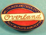Willys Overland Crossley, Heaton Chapel, UK radiator emblem