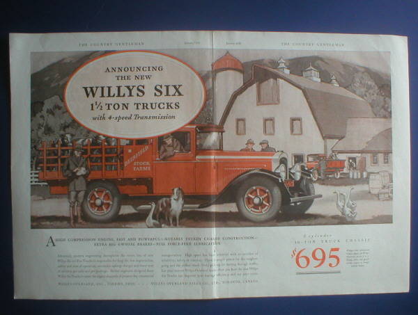 1930 Willys Model C101 Advertisement - America