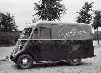 1940 / 1942 Willys Panel Nostalgia Photo - Holland