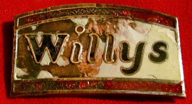 1930 Willys 98B Emblem