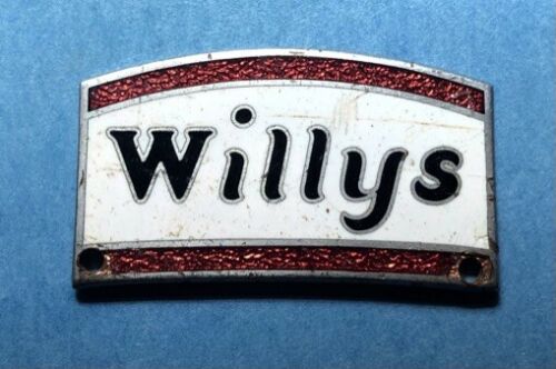 1930 Willys 98B Emblem