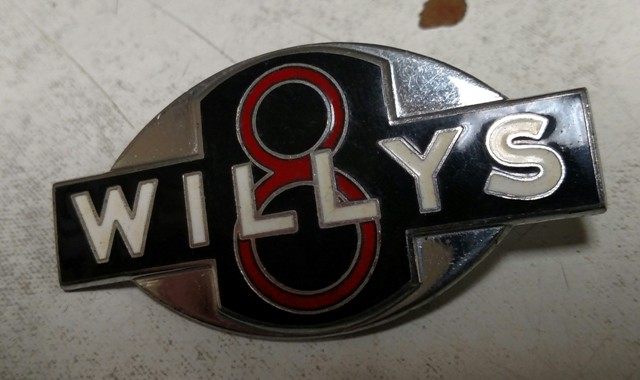 1930 - 1931 Willys 8-80 Radiator Emblem