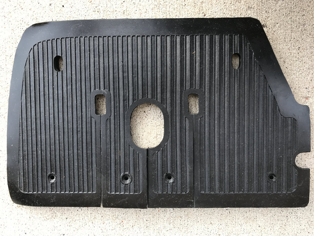 Front floor mat 1932 - 1933 Willys 6-90, 6-90A