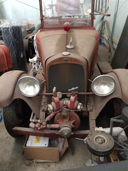 1929 Whippet C101 1 1/2 Ton Fire Truck - America