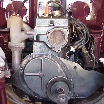 1933 Willys 6-90A Engine