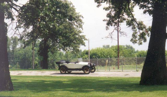 1916 Moline Knight on the original test track.