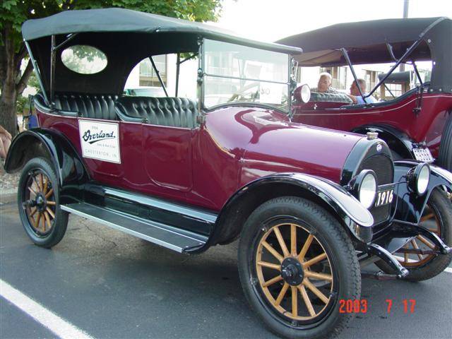 1916 Overland Model 75B Touring - America