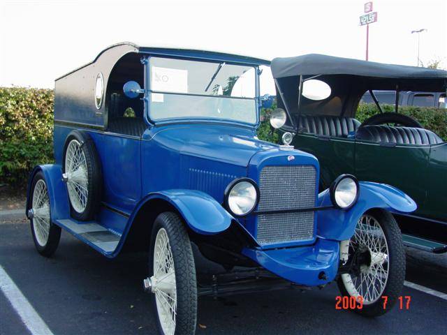 1921 Overland Model 4A Panel Delivery Truck - America