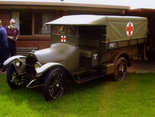 1916 Overland Model 75 WW1 Field Ambulance - Australia