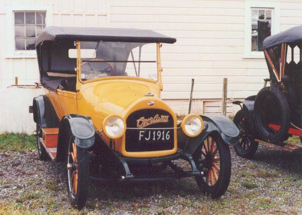 1916 Overland Model 75B Touring - New Zealand