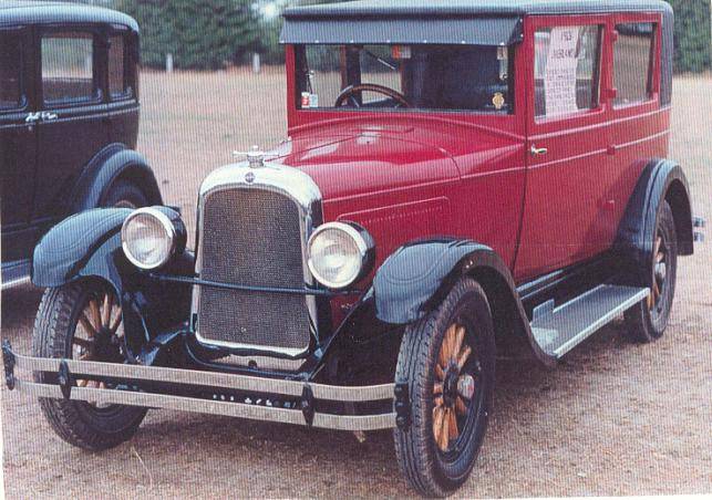 1926 Overland Model 93 Coach - New Zealand
