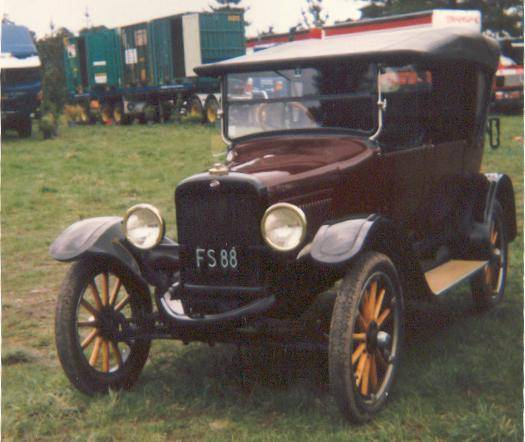 1922 Overland Model 4 Touring - New Zealand