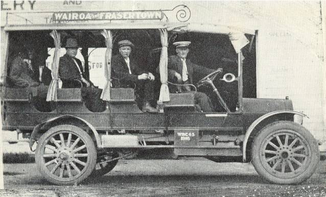 Overland Bus - New Zealand