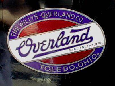 Overland Radiator Emblem - Model 79