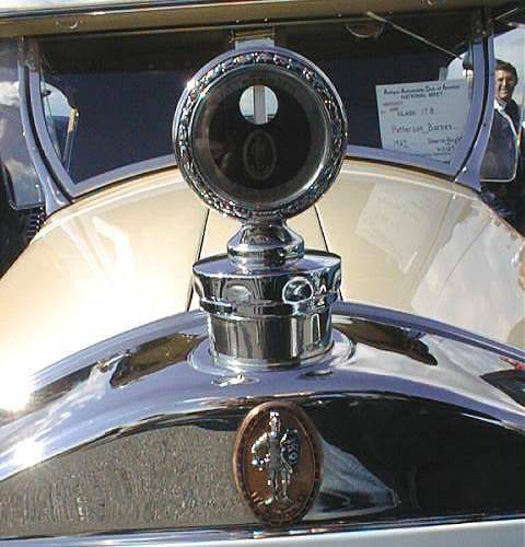 1927 Stearns Knight Radiator Cap and Emblem