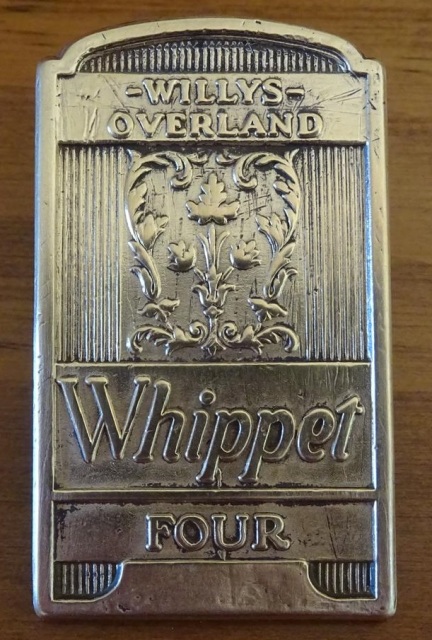 Whippet 96A Radiator Emblem
