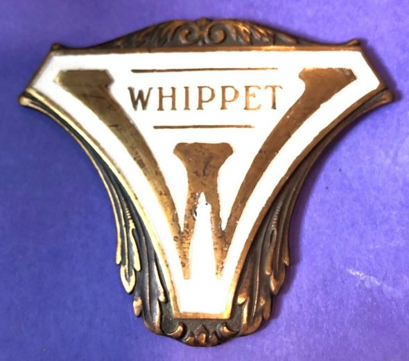 Whippet 96A Radiator Emblem, Second Series