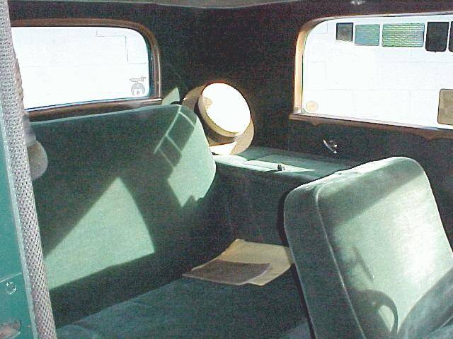 Interior - Rear Seating