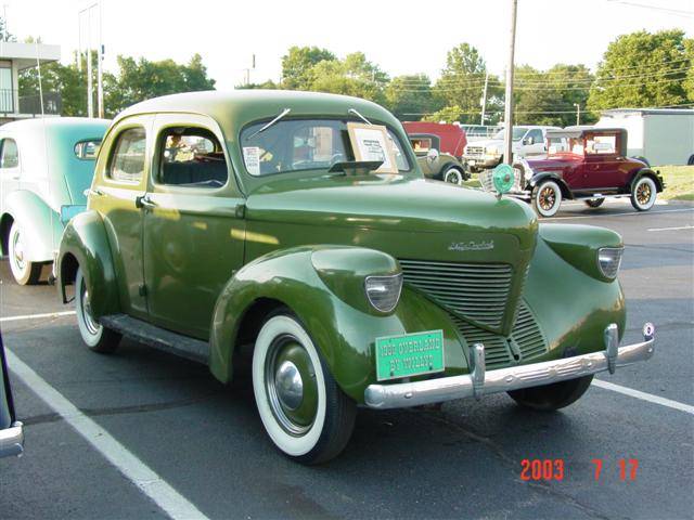 1939 Overland Sedan Model 39 - America