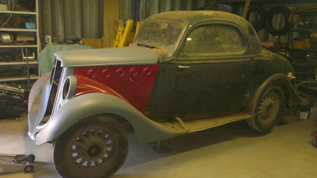 1936 Willys Model 77 Coupe - Australia