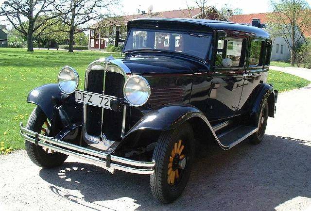 1931 Willys Sedan Model 97 - Sweden